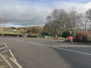 A glimpse of Baildon Moor from Gilstead