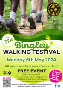 Bingley Walking Festival Leaflet 2024