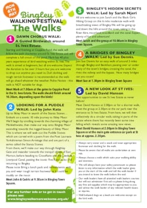 Bingley Walking Festival Leaflet 2024 - Page 2