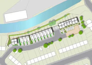 Reinstatement of the path at Marley Court in Crossflatts