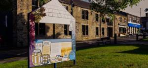 Market Square Bingley Heritage Trail Installation