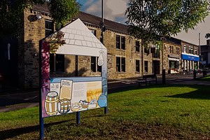 Market Square Bingley Heritage Trail Installation