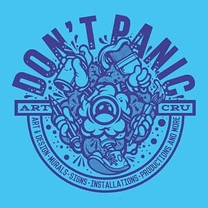 Don't Panic Art Cru Logo