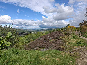 Gilstead Moor - View of Airedale Valley